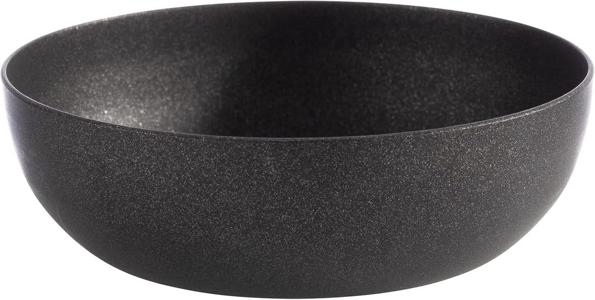 Ronde RVS Schaal Ø7.5 cm - Klein Serveerschaaltje Grijs Zwart