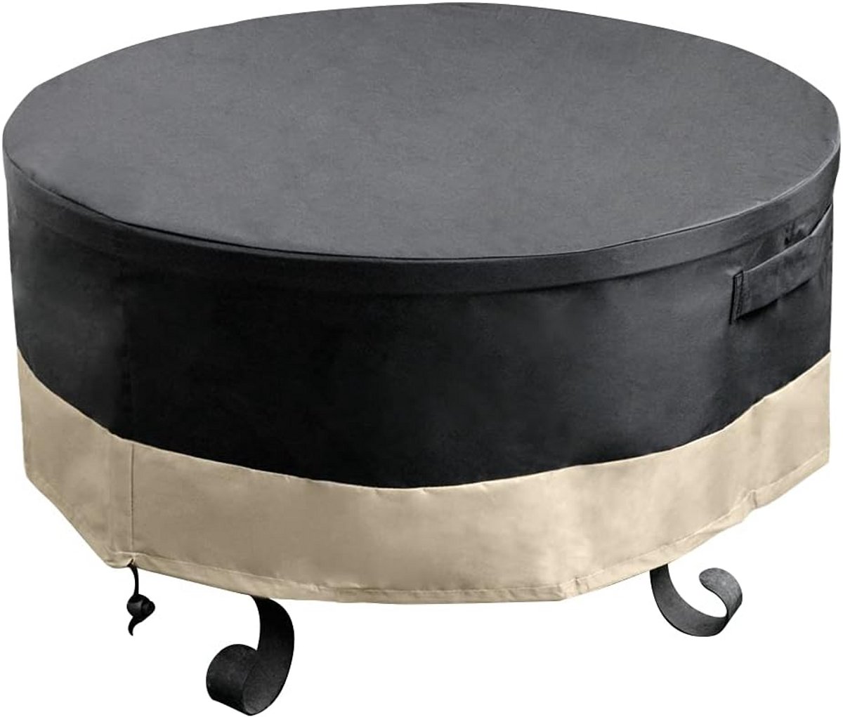 Waterdichte Ronde Buiten Vuurkorf Tafel Afdekhoes - Duurzame Bescherming