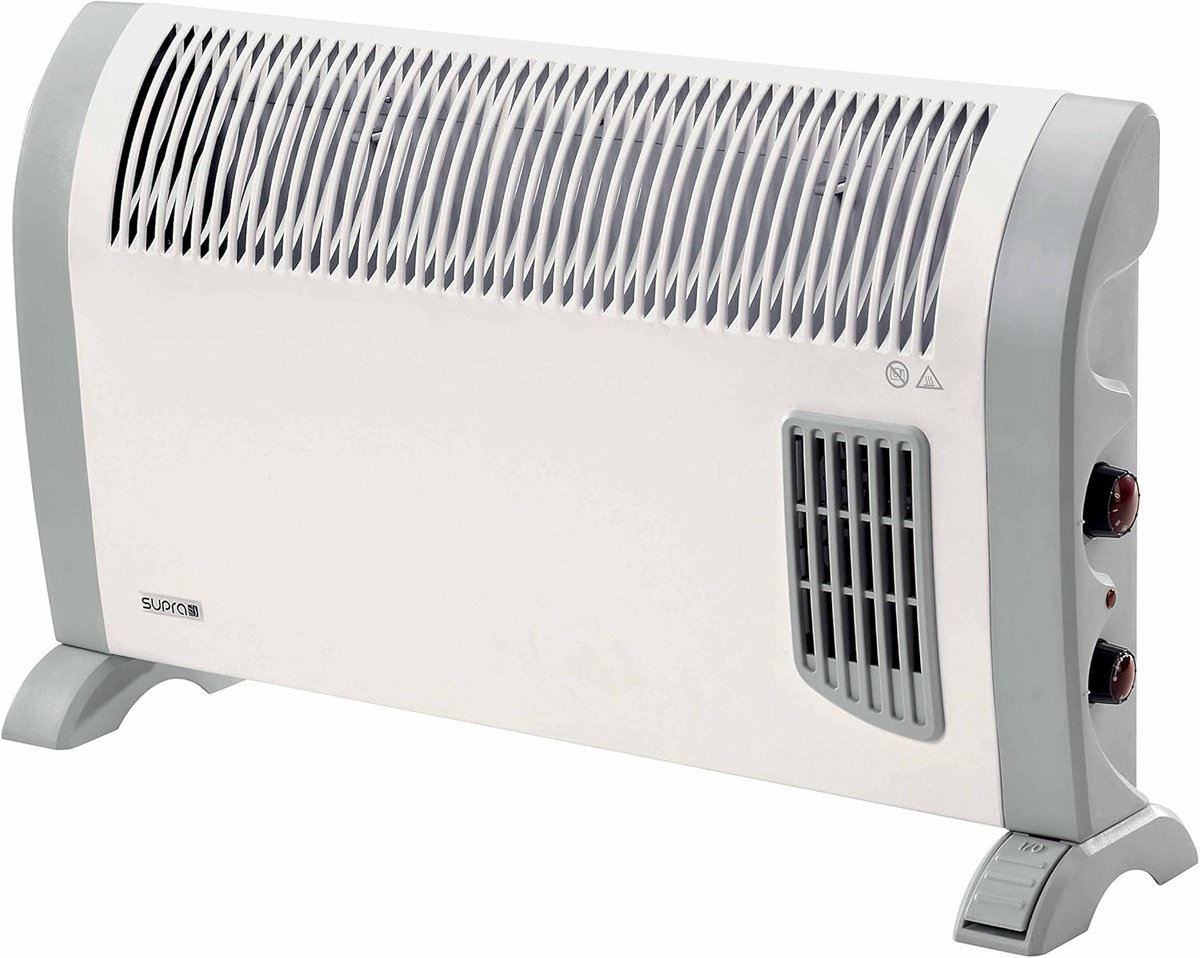 Mobiele Convector Verwarming met Turbo Ventilator - 2000W