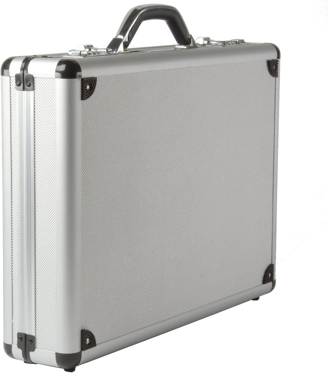 Luxe Aluminium Aktetas met Laptopvak en Combinatieslot