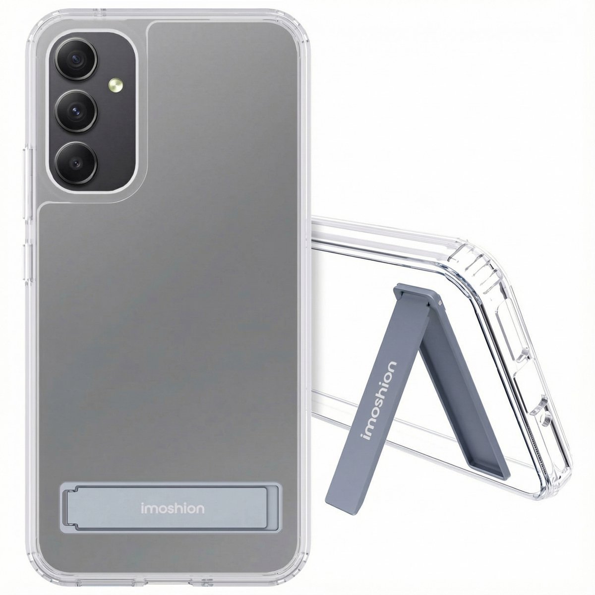 imoshion Hoesje - Geschikt voor Samsung Galaxy A34 (5G) - Stand Backcover - Transparant