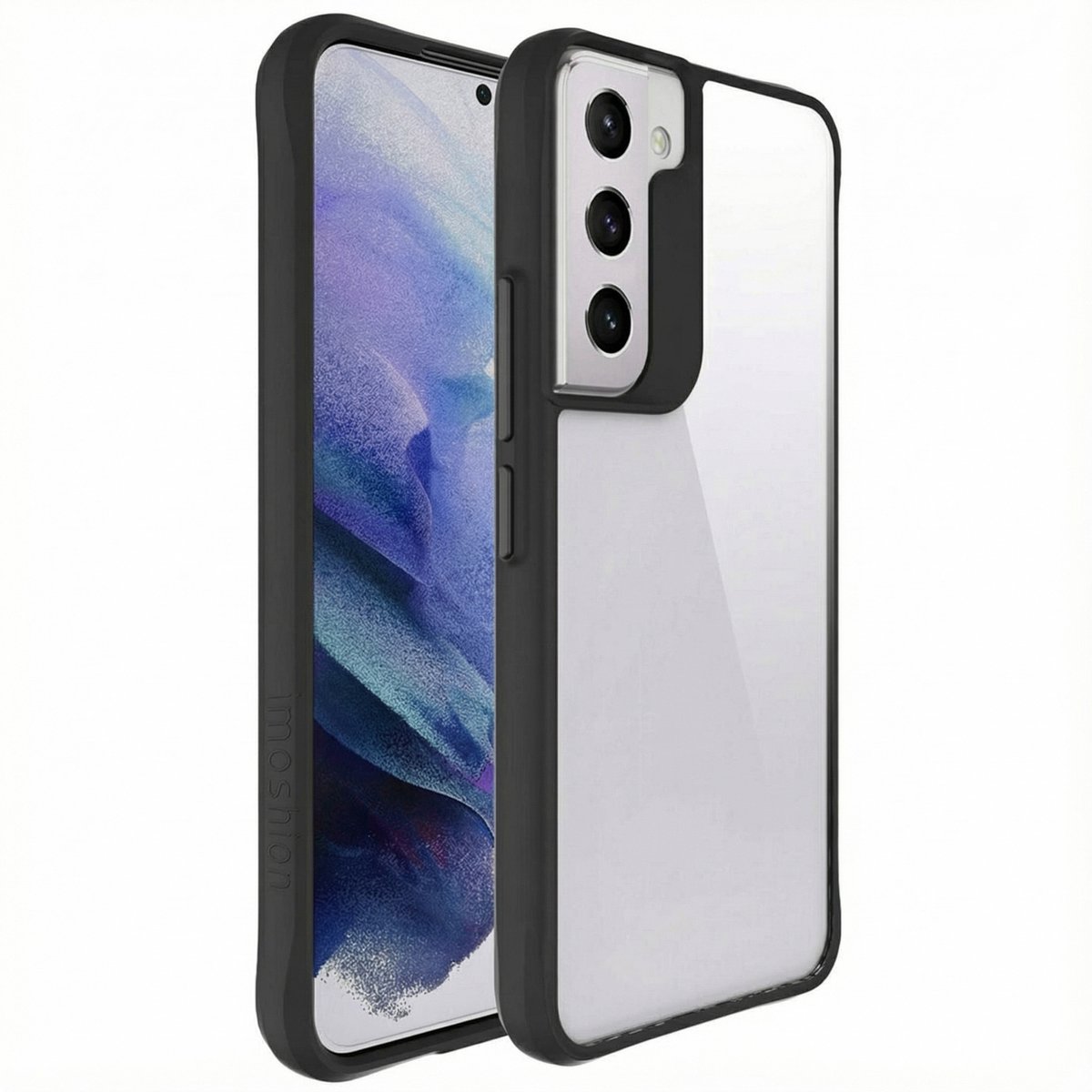 imoshion Hoesje - Geschikt voor Samsung Galaxy S22 - Hybrid Case - Zwart