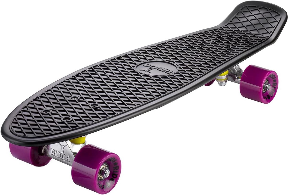 Cruiser Skateboard 69 cm – Flexibel Deck Soepel Rijden Paars