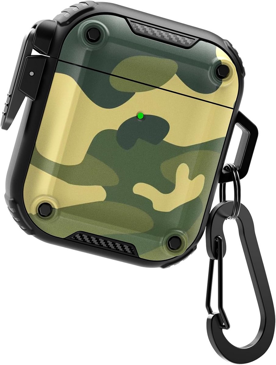 Oplaadcase Beschermhoes voor AirPods 1e/2e Generatie, Groen