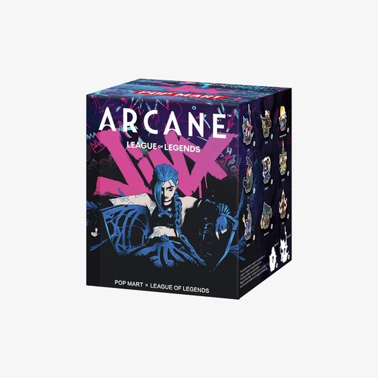 POP MART Arcane – League of Legends Blind Box Figuur (1 stuk, willekeurig)Figures