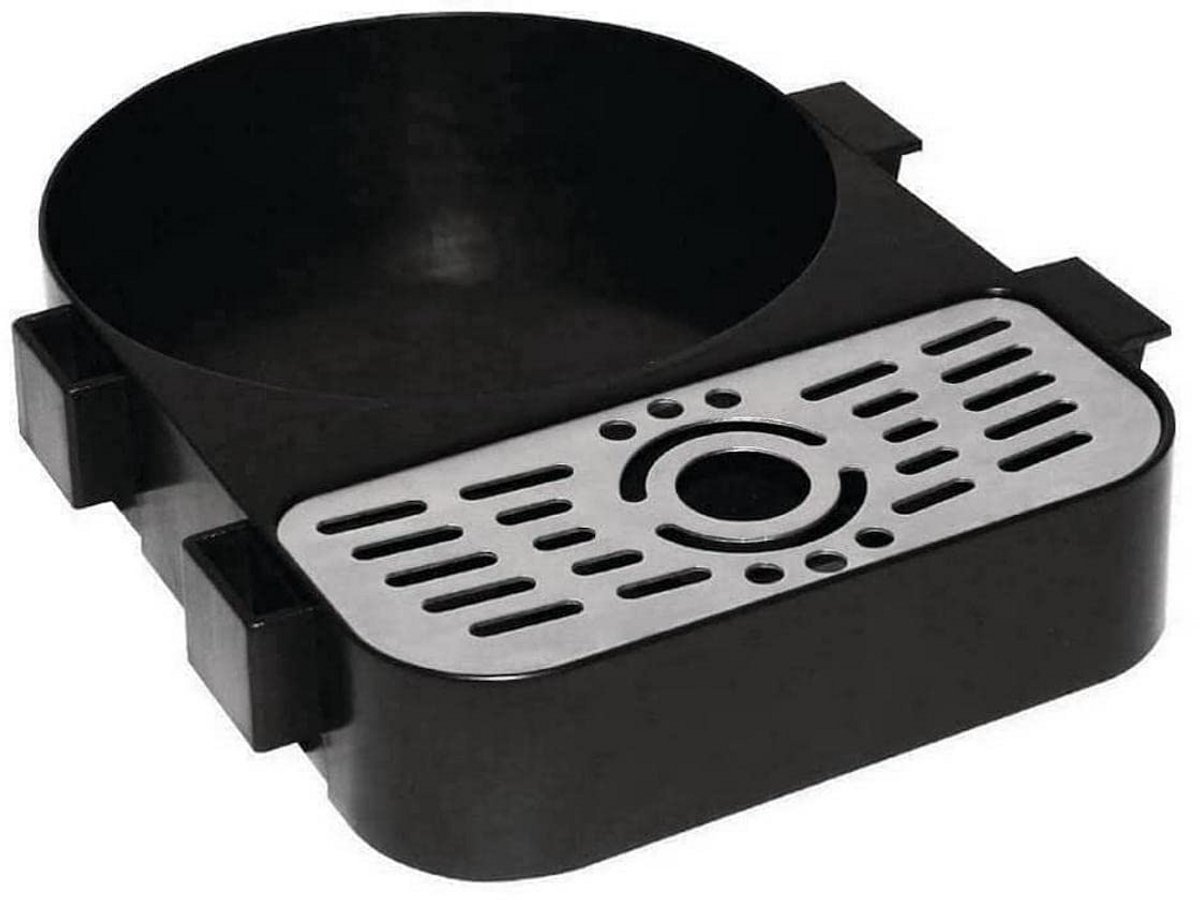 Lekbak RVS voor Airpots Horeca Serveeronderstel