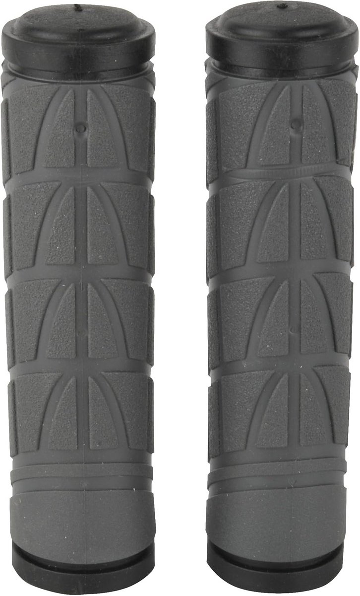 Ergonomische Fiets Handvatten Grijs/Zwart - Comfortabele Stuurdoppen