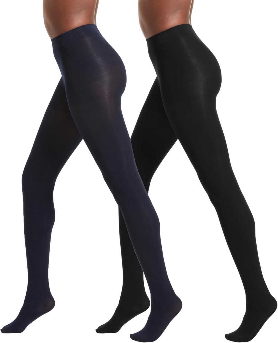 Super Ondoorzichtige Panty Dames met Controle-Top en Slimme Temperatuurcontrole