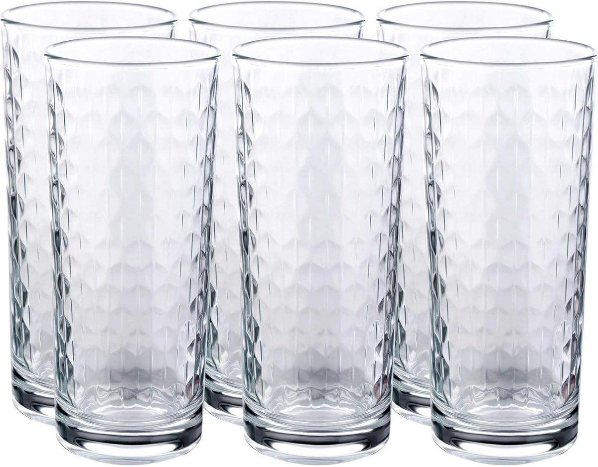 Set van 6 Glühwein en Cocktailglazen 300 ml - Stijlvol en Vaatwasmachinebestendig