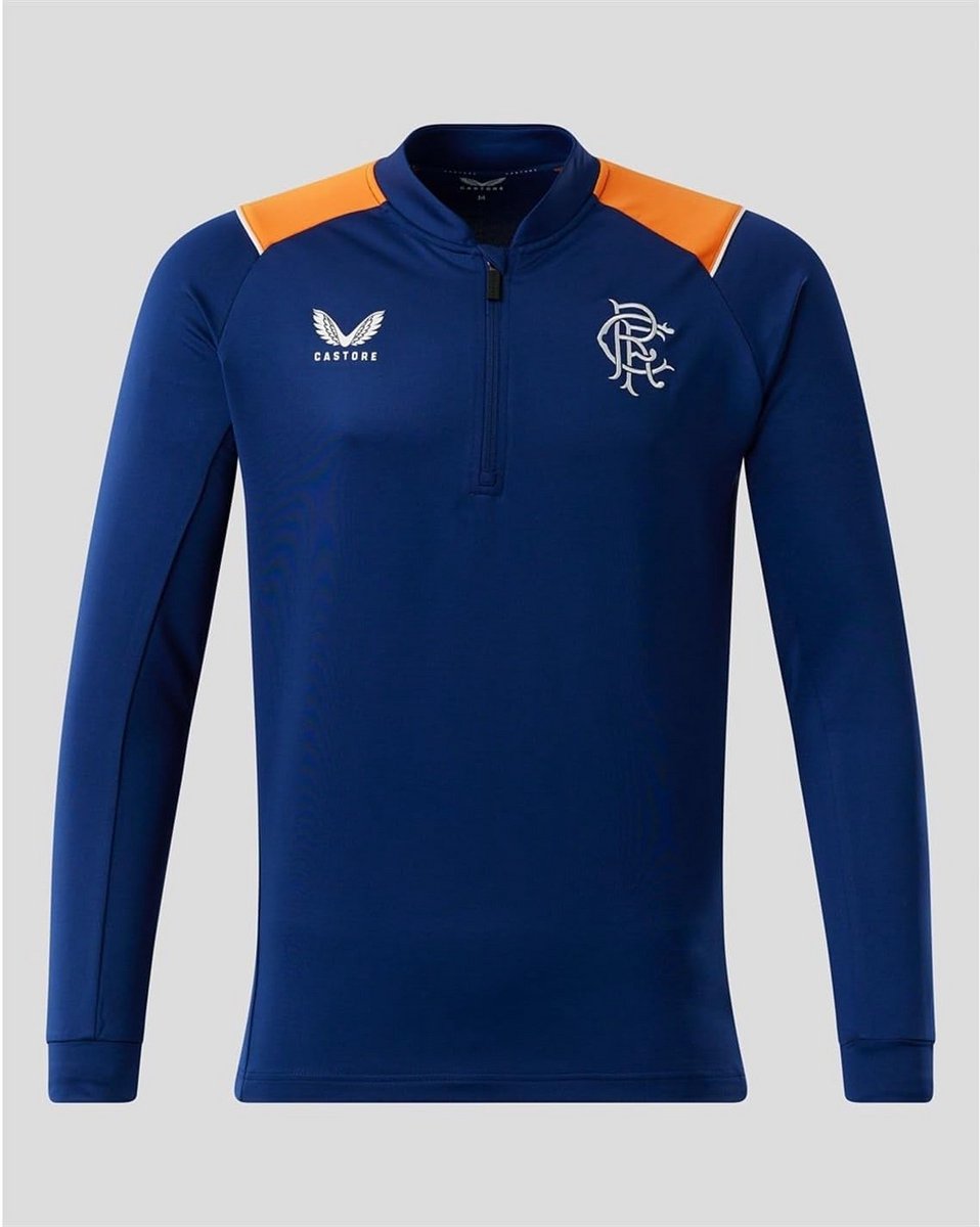 Heren Quarter Zip Trainingshirt Navy - Comfortabele Sporttop met Halve Rits