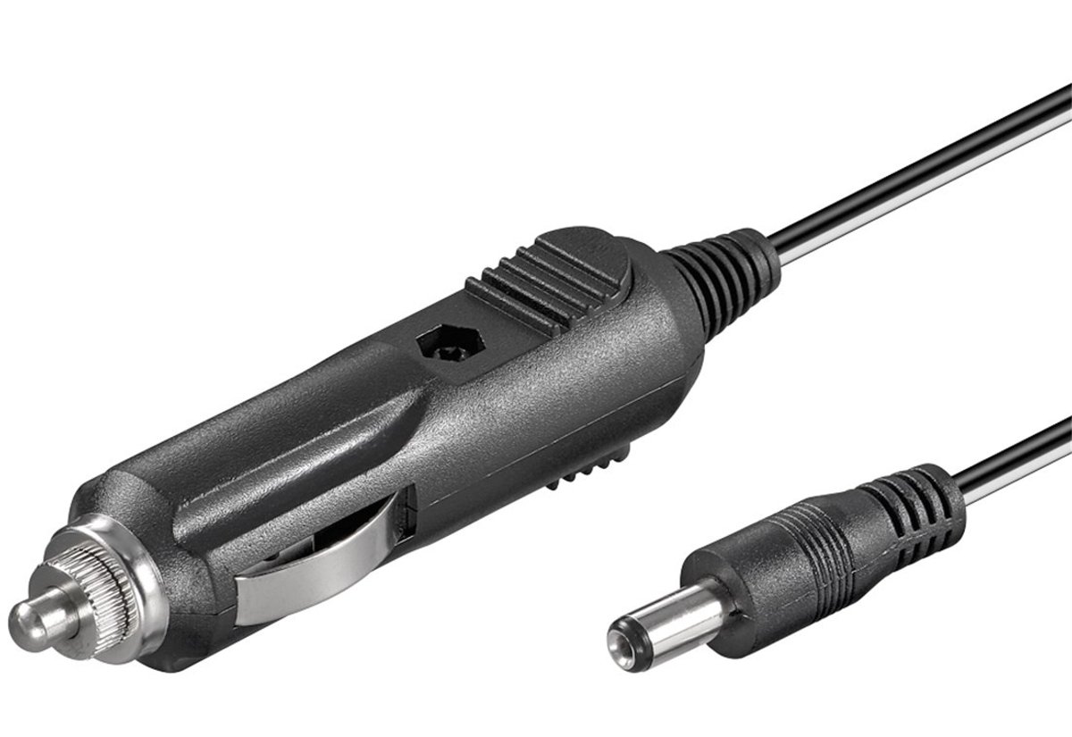 Goobay Car Cigarette Lighter Cable to DC Plug, 12 V, 1.8 m