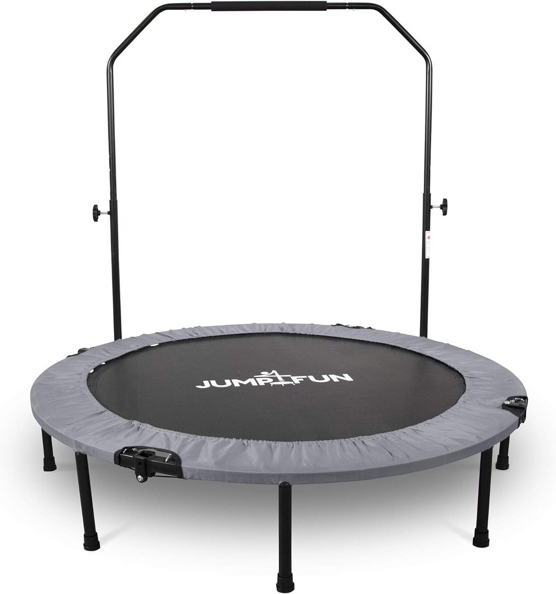 Fitness Trampoline 122 cm met Dubbele Handgreep - Perfect voor Cardio en Revalidatie