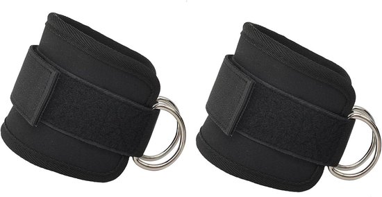 Enkelriem voor Kabelmachine – Premium Vulling en Comfort voor Kabelapparaten - Kabeltraining Accessoire voor Thuis & Sportschool - Bilspieroefeningen - Kickbacks, Beenextensies, Heupabductoren