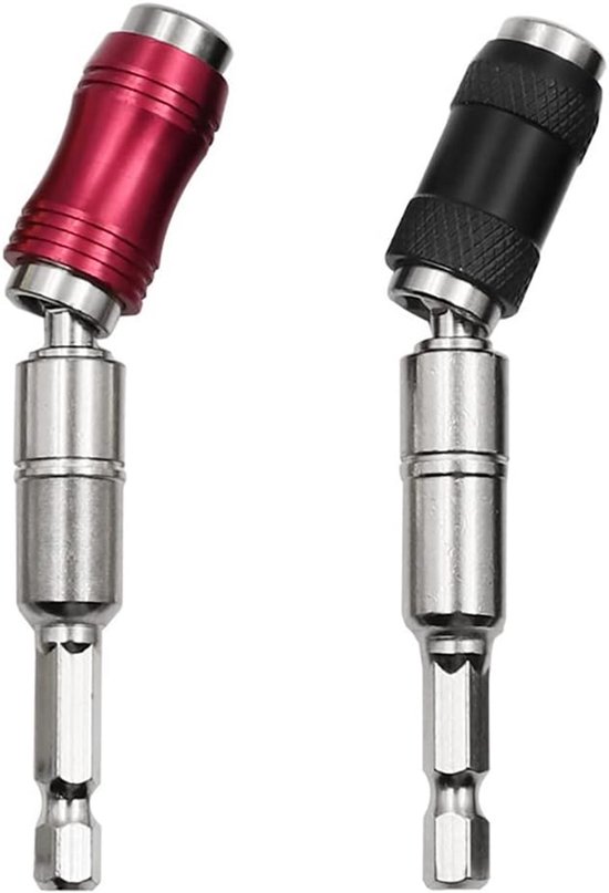 2-Pack Flexibele Magnetische Bithouder - 1/4 Inch Schroevendraaier