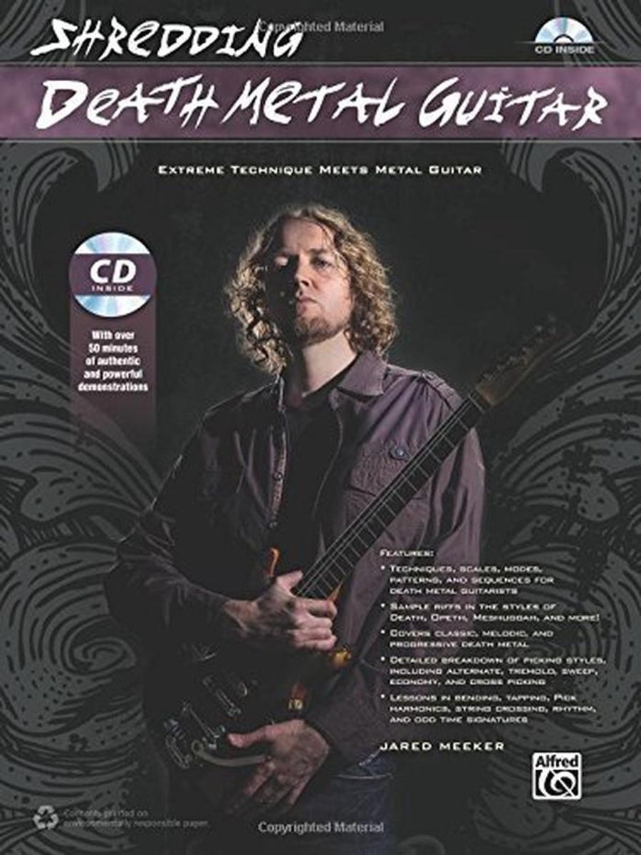 Gitaarboek & CD: Extreme Shred Techniques voor Death Metal Gitaarspel