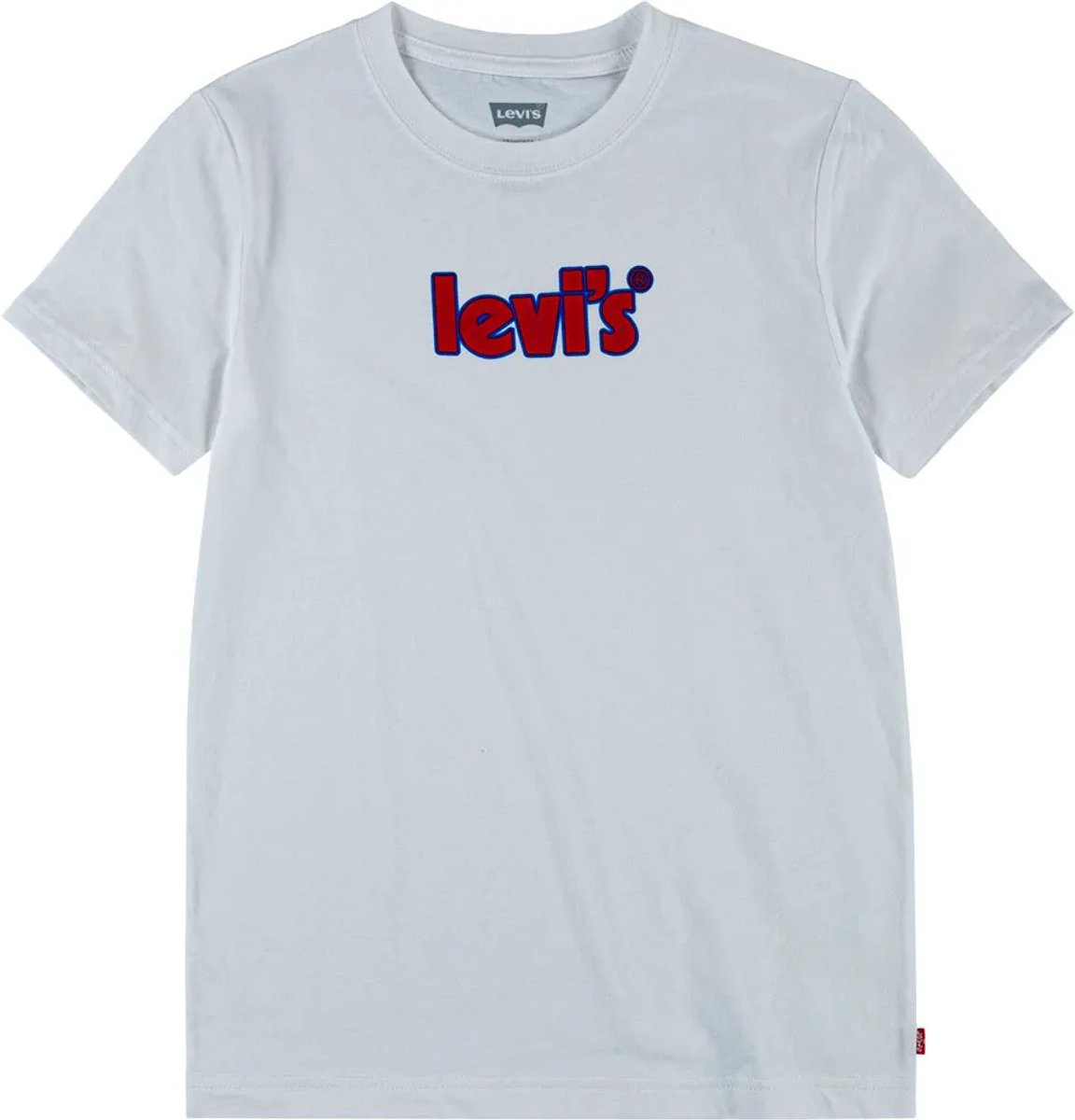 Levi´s ® Kids Graphic T-shirt Met Korte Mouwen 6 Years Jongens Meisjes Wit