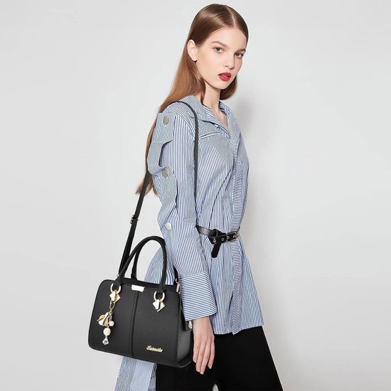 Modfu Dames Handtas Pu Leer Schoudertas And Crossbody Ruim Model 