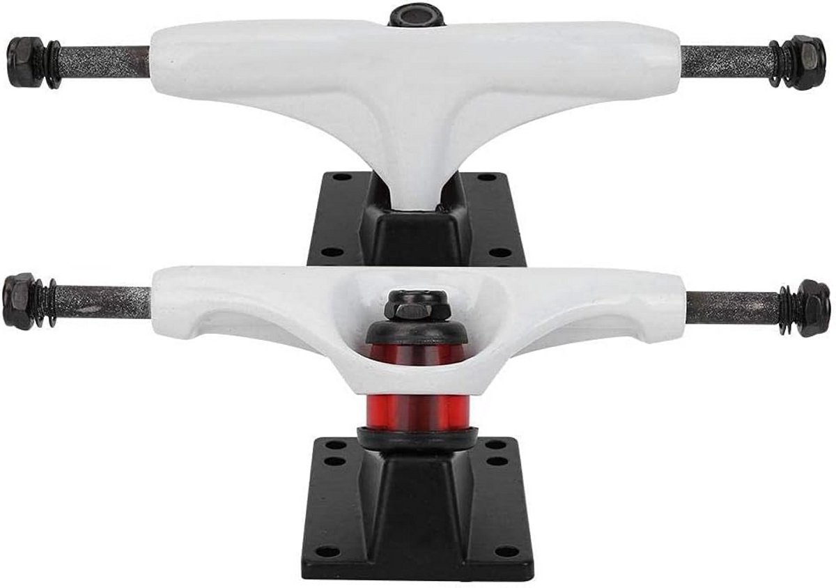 Skateboard Trucks 4-8 Inch Lange Plank Onafhankelijke Onderdelen Wit
