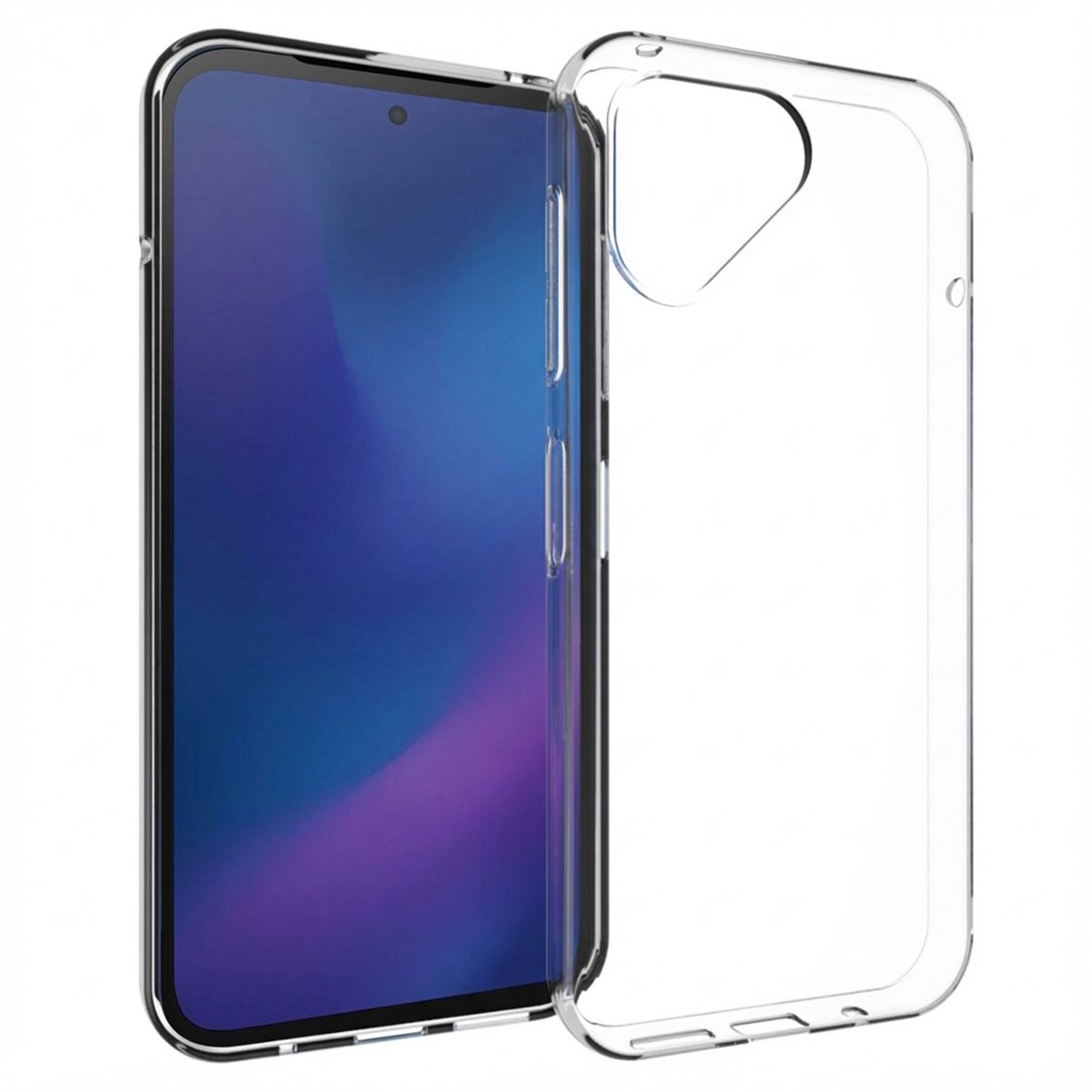 Accezz Hoesje - Geschikt voor Fairphone 5 - Clear Backcover - Transparant