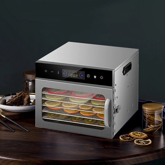 Embelle voedsel dehydrator - Rvs Machine - 400W - Huishoudelijke ...