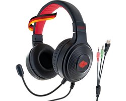 Comfortabele Over-Ear PC Headset met Verstelbare Microfoon en LED-verlichting