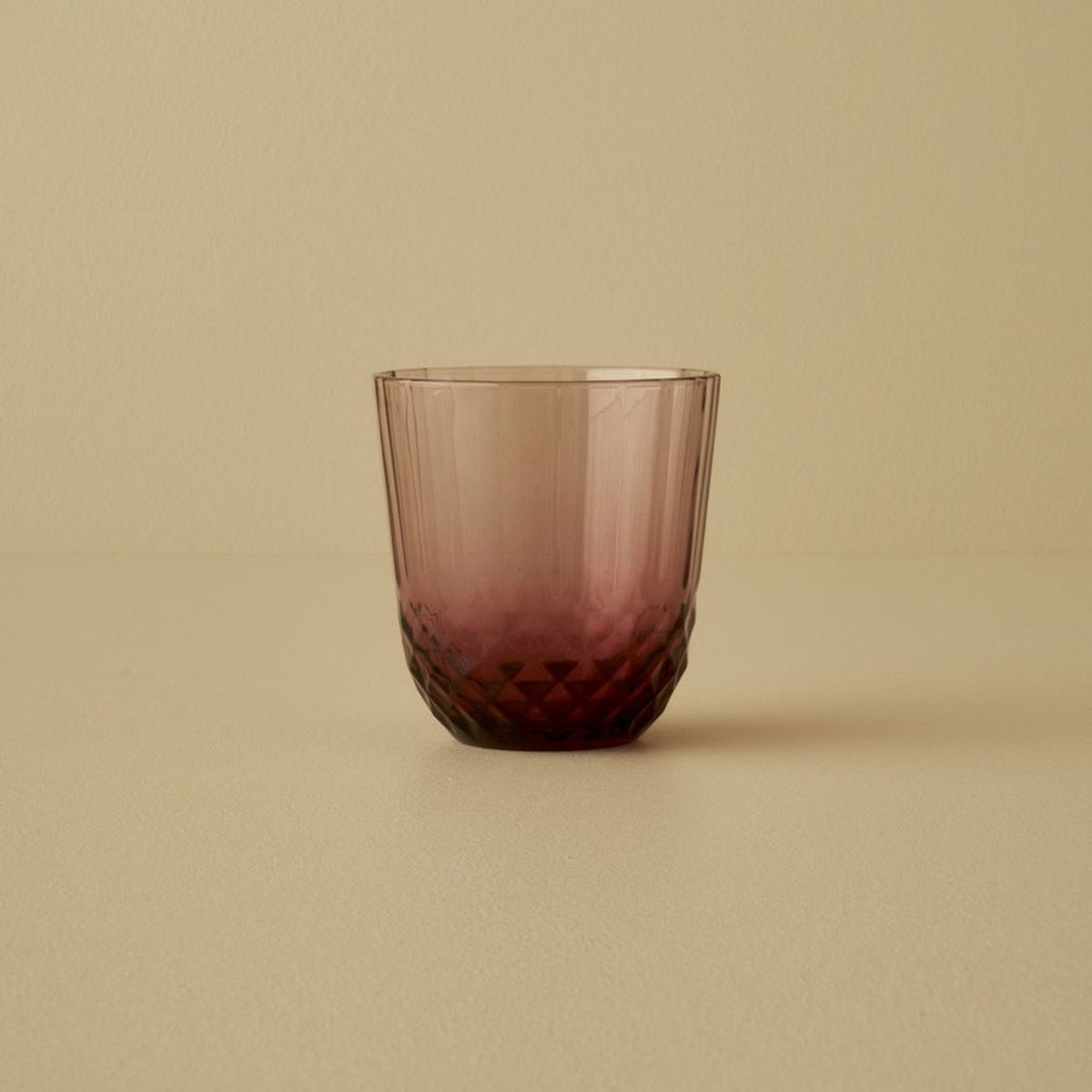Colore Snijglas Roos - 4 stuks - 345cc - Premium Glas