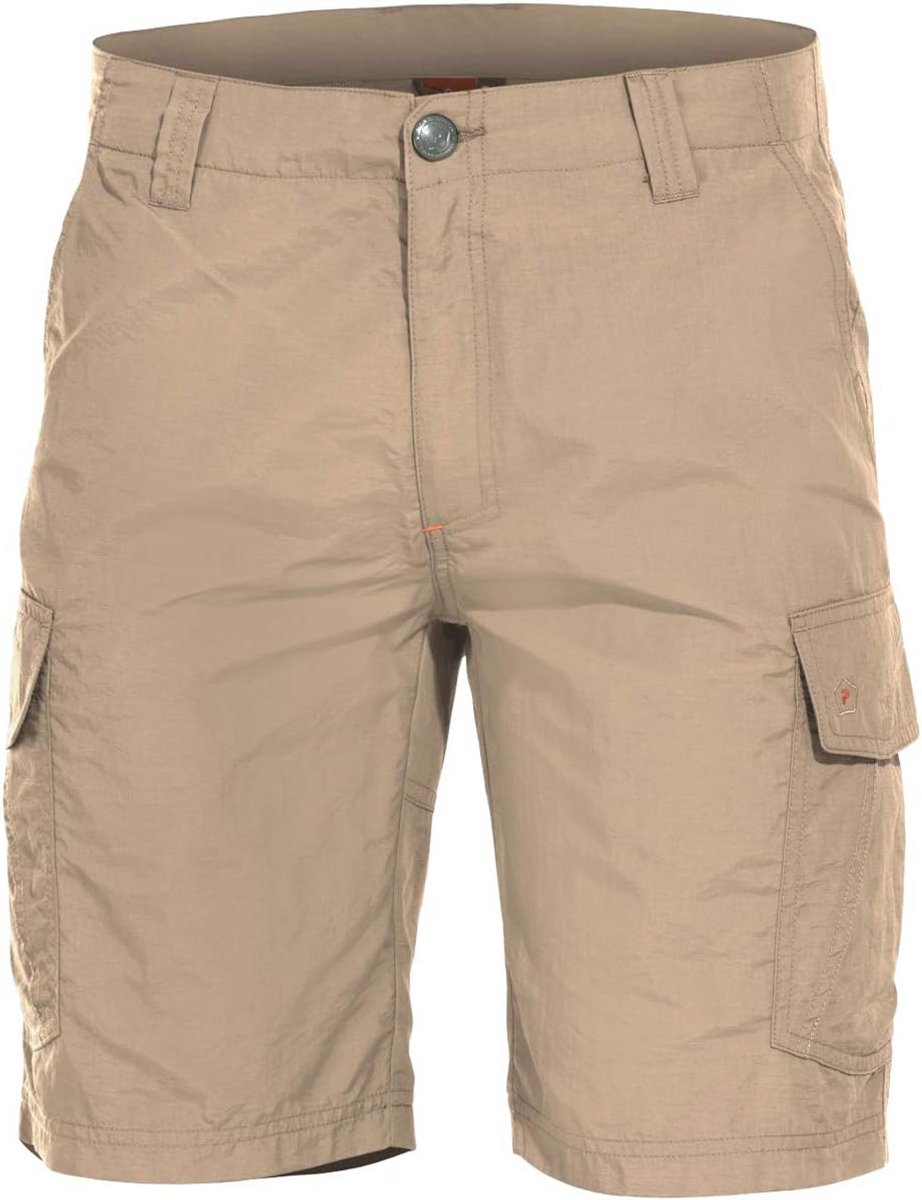 Heren Shorts Khaki Comfortabele Vrijetijdsbroek