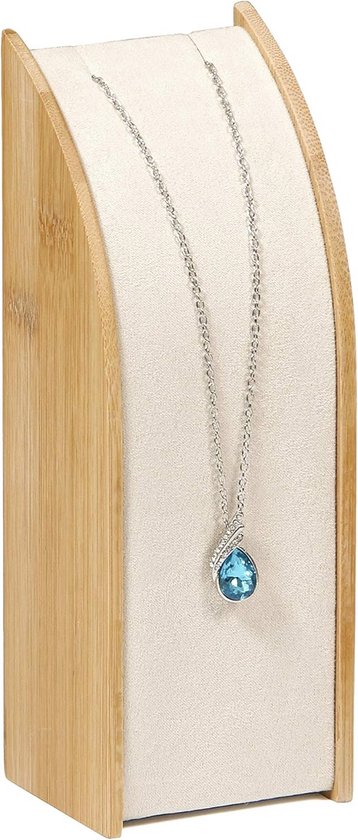 Sieradenhouder Fluwelen ketting display buste, roze sieraden ketting organisator set, kleine buste sieraden standaard, oorbel houder, 5 stuks ketting display voor de verkoop van siera