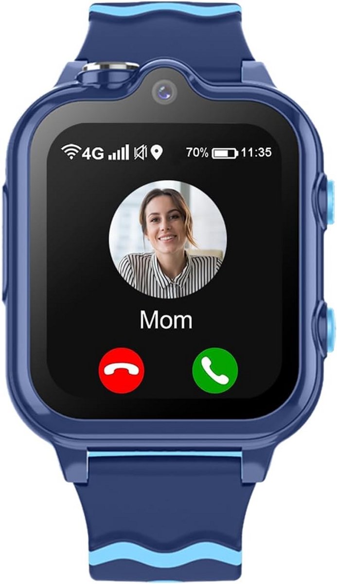 4G Kinderhorloge met GPS, Bellen, Wifi & Camera voor Jongens en Meisjes