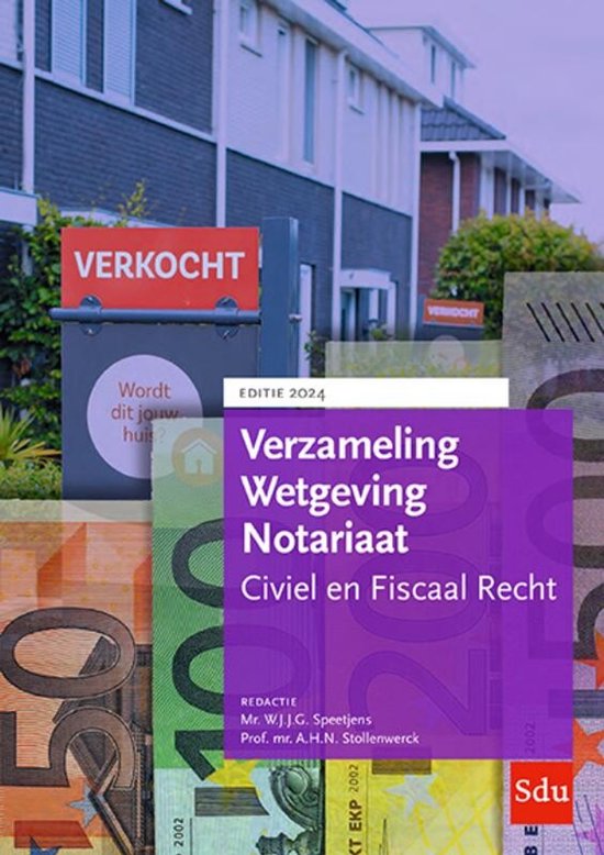 Educatieve wettenverzameling - Verzameling wetgeving notaria ... - cover
