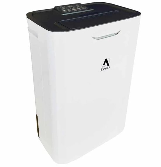 Arida S9L Luchtontvochtiger - 5 liter lekbak - HEPA filter - Ideaal voor boot, camper en kelder