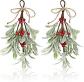 Bouwhek met kerst thema doek (kerstboom met diertjes) - Partyverhuur d'n