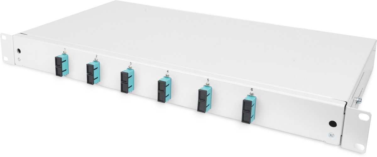 Digitus DN-96320/3 glasvezeladapter SC 1 stuk(s) Grijs