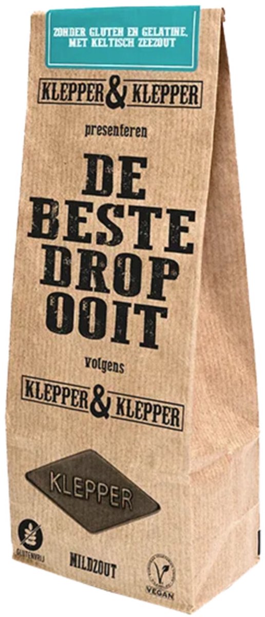 Klepper & Klepper De Beste Drop Ooit Mildzout - 3 x 200 gr - Voordeelverpakking