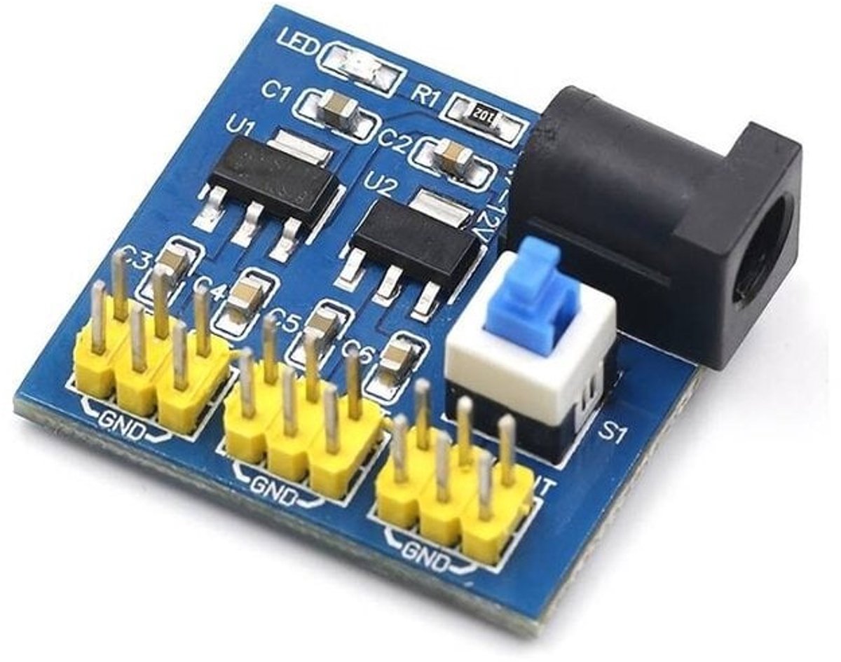 OTRONIC® 12V naar 12V / 5V / 3.3V step-down module