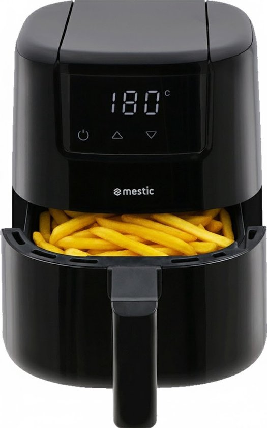 Mestic Heteluchtfriteuse MA-300 2L 900W Zwart - Mestic - €60,39