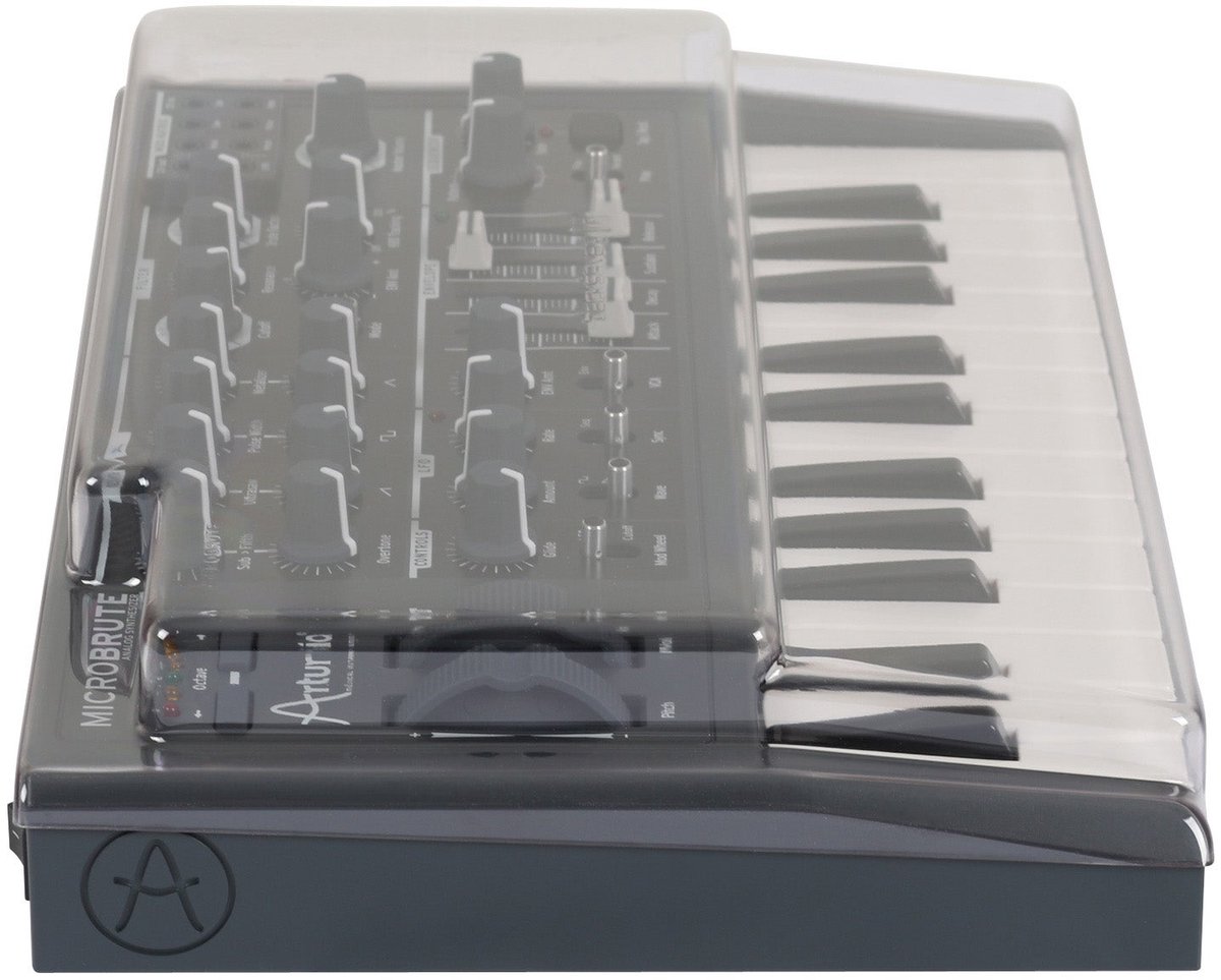 Decksaver Arturia MicroBrute Cover - Cover voor keyboards