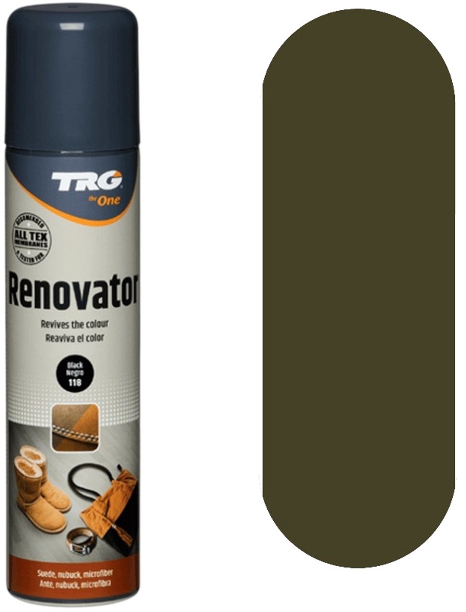 TRG Renovator Suede & Nubuck - 134 Olive Green - 250ml