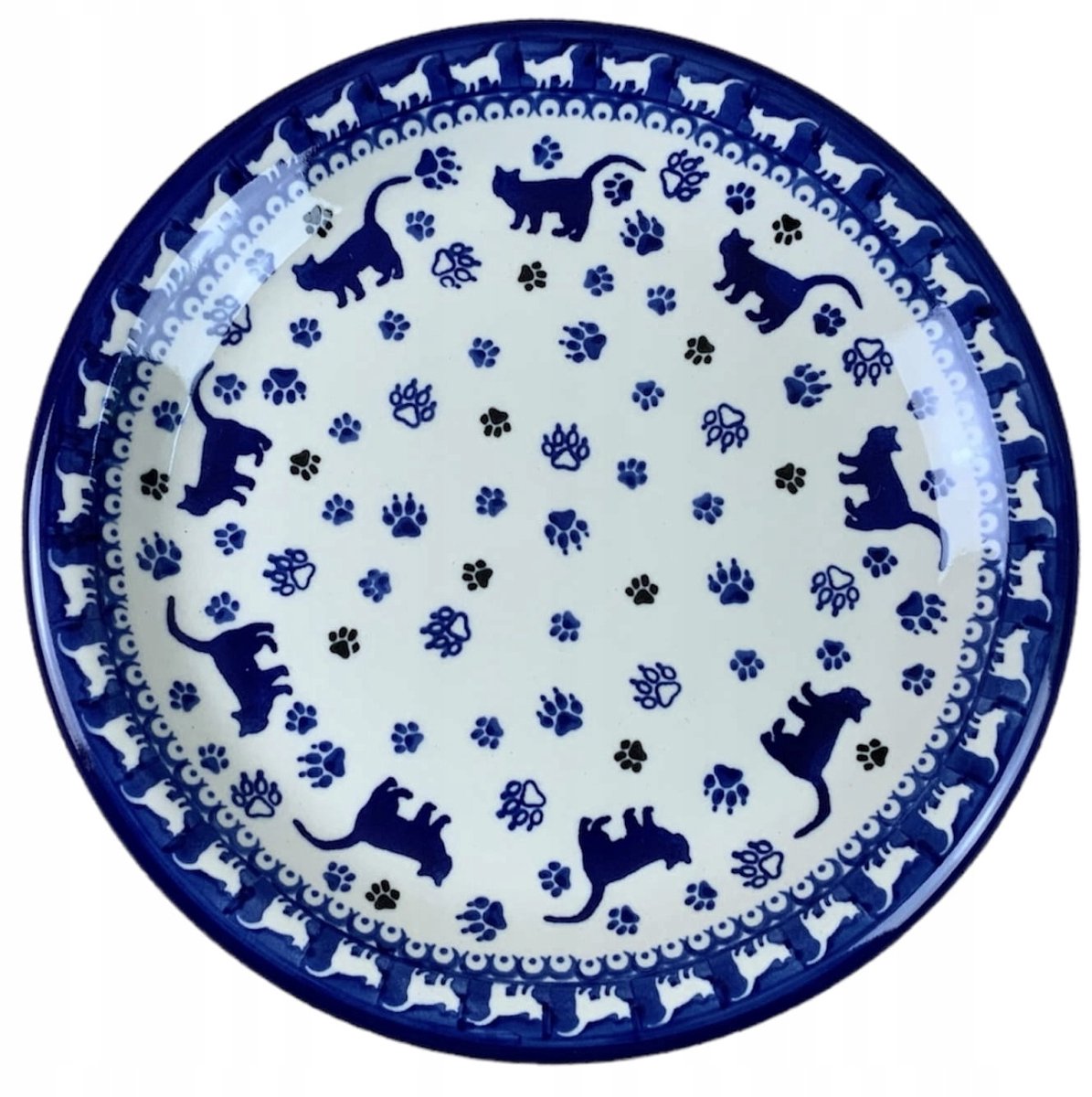 Bolesławiec Keramiek Dinerbord 26 cm - Handgemarkeerd