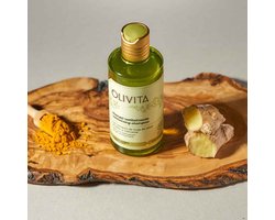 LaChinata Olivita Revitaliserende Shampoo - Sulfaatvrij - olijfolie - kokos - kurkuma - gember - glanzend haar 250ml