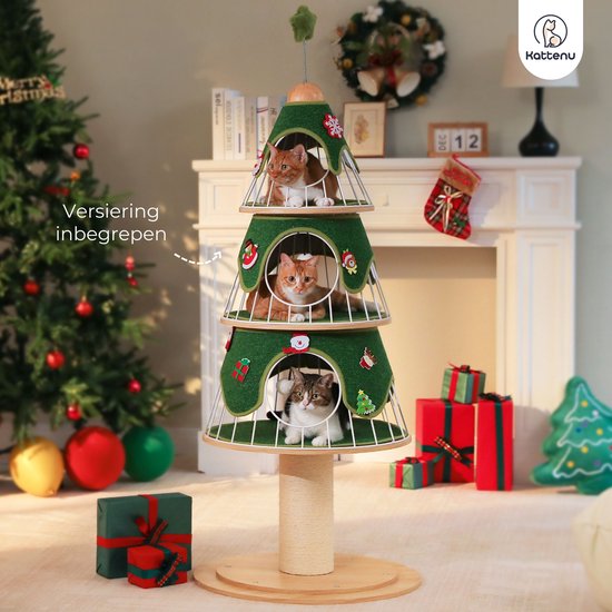 Gun je kat deze kerstboom-krabpaal van de Action | Upcoming