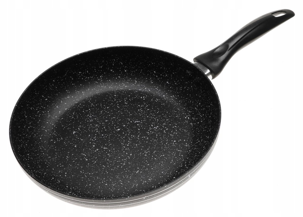Marmeren Koekenpan 28cm - Geschikt voor Inductie & Gas