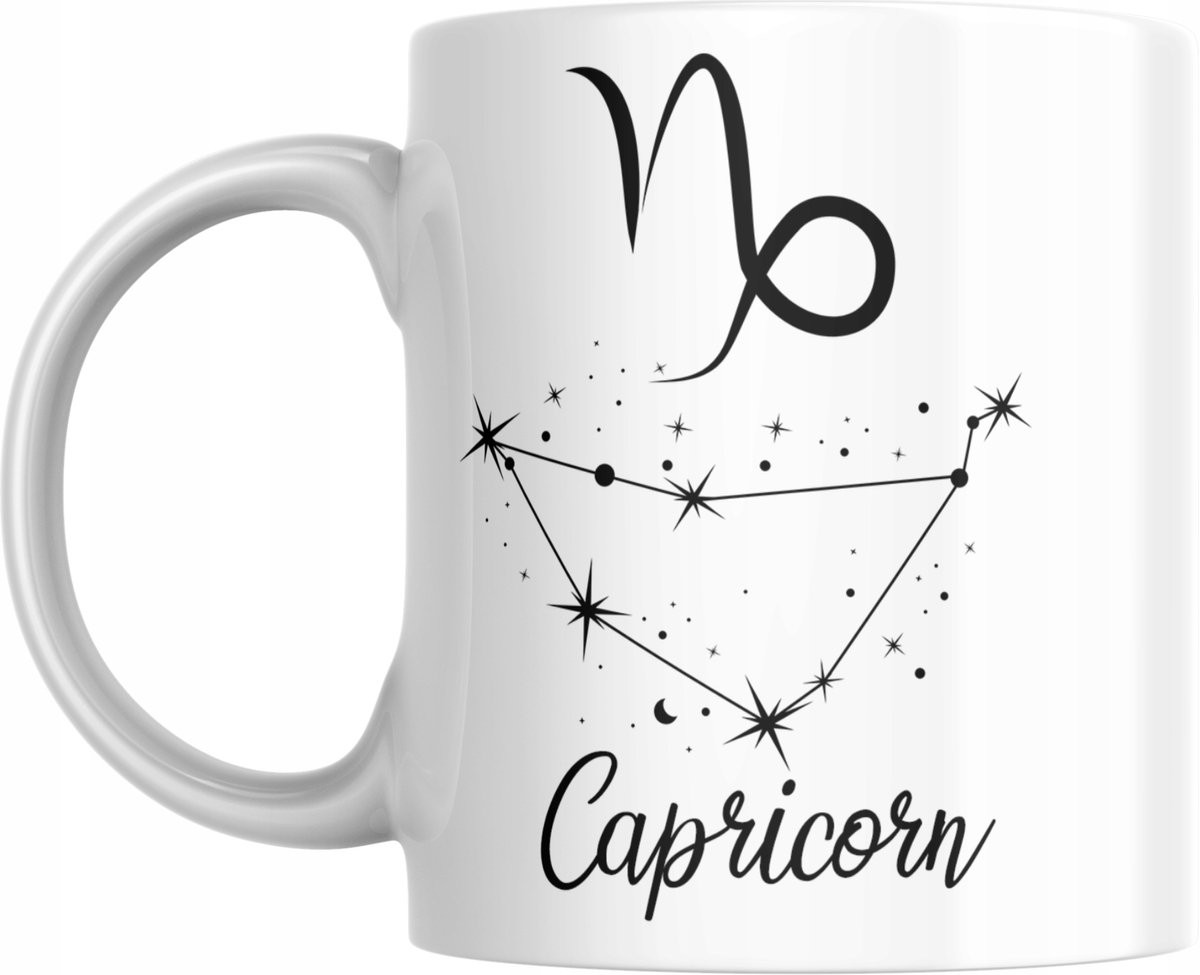 Zodiac Steenbok Mok - Uniek Cadeau voor Vriendin of Vrouw