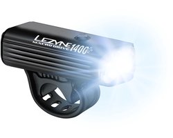 Lezyne Macro Drive 1400+ Voorlicht - Fietslamp - Fiets koplamp - Fietsverlichting USB-C oplaadbaar - Veiligheidslampje - Waterdicht - 1400 lumen - 7 standen - 300 branduren - Zwart