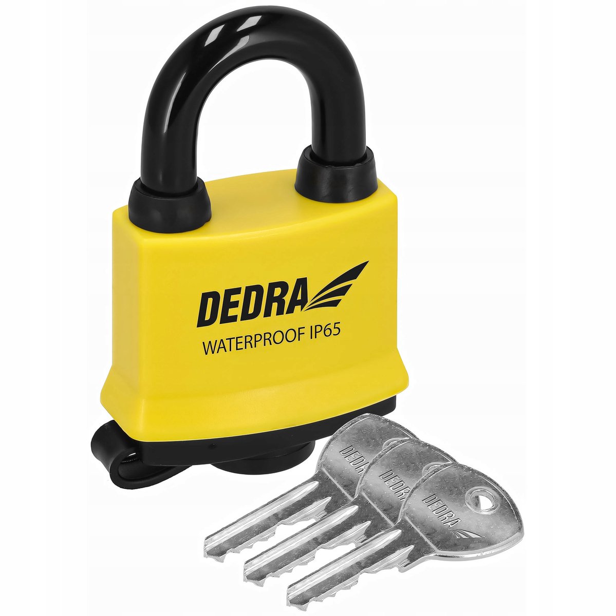 Dedra 11U171 Hangslot met Beugel, Waterdicht, 45mm, 3 Sleutels