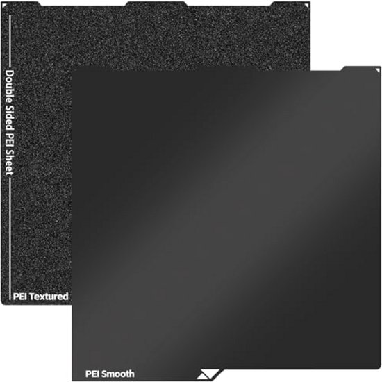 Dubbelzijdige PEI Bouwplaat 256 x 268 mm voor 3D-printers