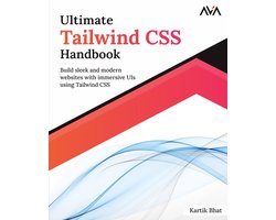 Omslag van Ultimate Tailwind CSS Handbook