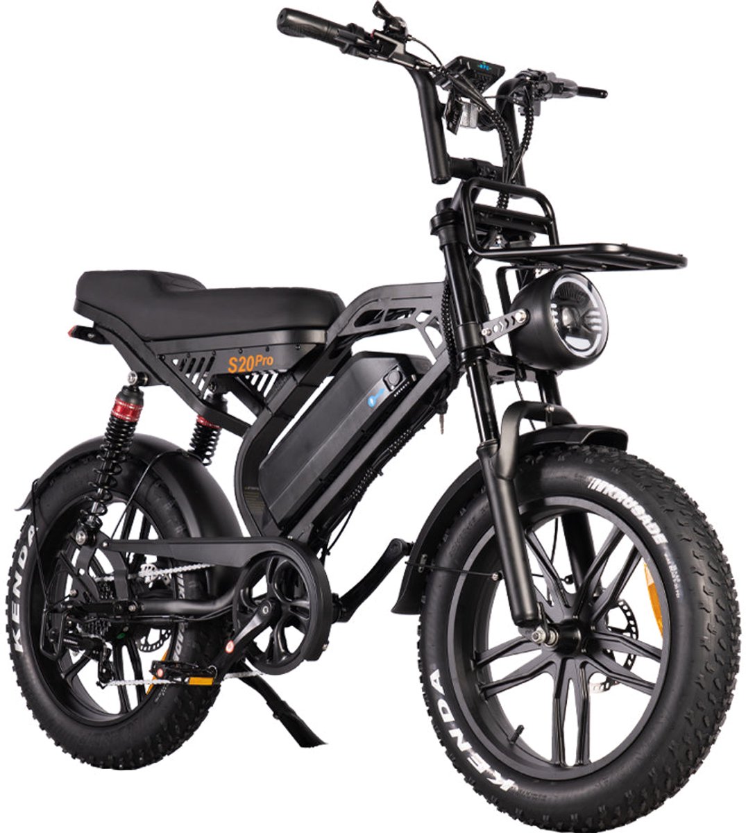 QmWheel S20 Pro – Fatbike – Zwart – Hydraulische Remmen thumbnail 8