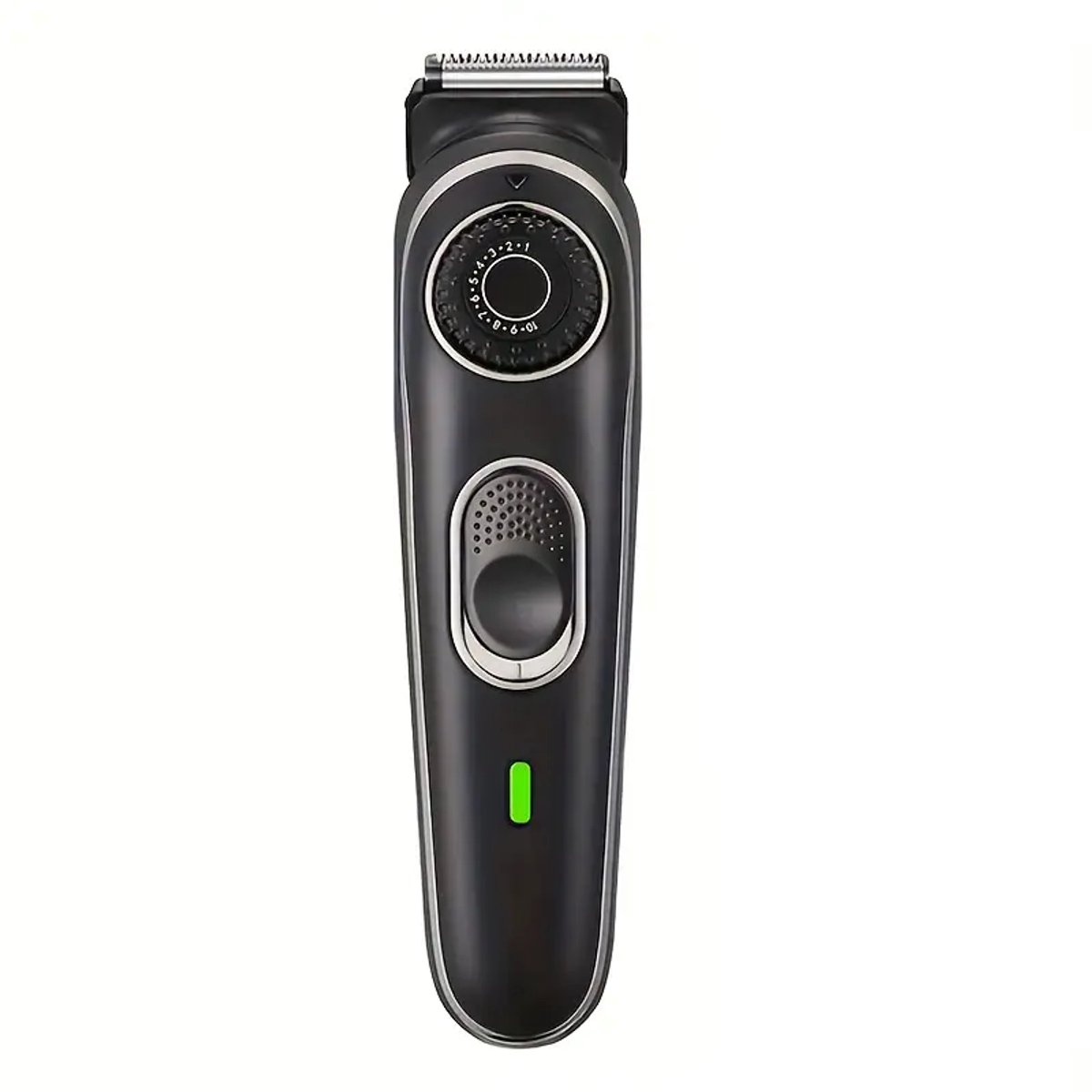 Miguan Tondeuse - Ingebouwde Clipper met 20standen 0,5mm tot 10mm - Usb Oplaadbare Scheerapparaat voor Gezichtshaar, Hoofdhaar en Lichaamshaar - Perfecte Lichaamshaar Verzorging - Batterij Indicator - Kleur: Zwart