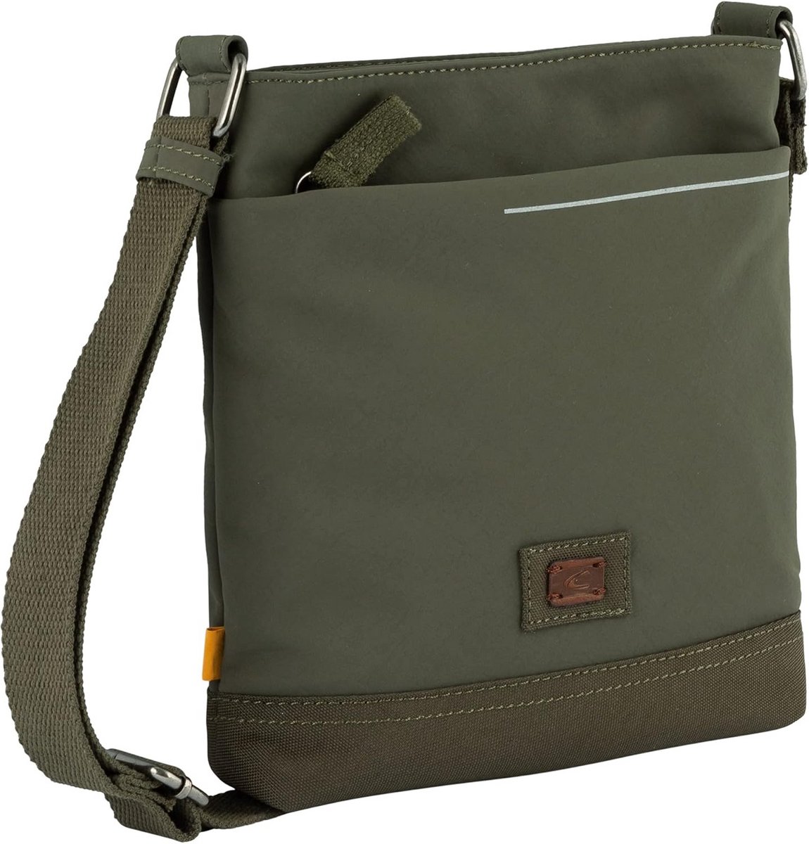 Heren Schoudertas City BB - Unisex Hobo Tas met Verstelbare Band - Khaki